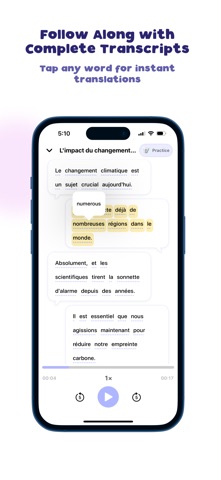 LingoPod - AI Listen & Learn Screenshot 4 of 6