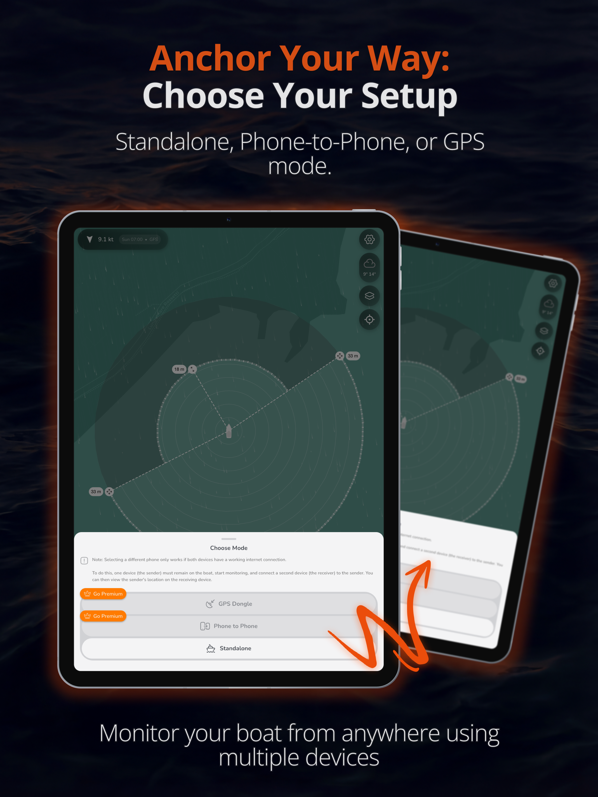 Seahorse Anchor Alarm screenshot 10