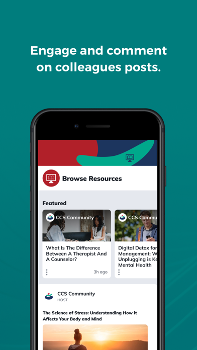 CCS Community iPhone screenshot 2 - Business app