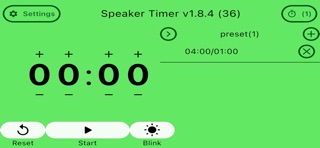4321 Timer iPhone screenshot
