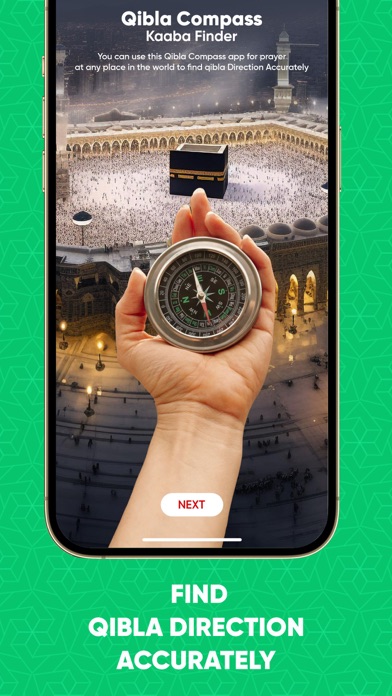 Qibla Compass Kaaba Finder Screenshot