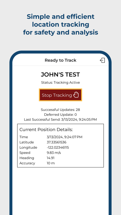 Race Tracker Screenshot