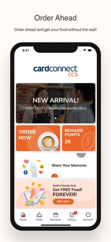 Card Connect Service screenshot
