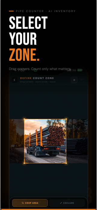 Pipe Counter: AI Inventory Screenshot 2 of 8