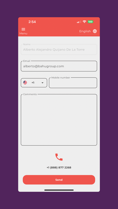 Abbasoon Card USA Screenshot