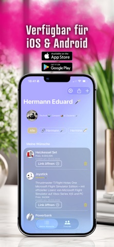 Wunschlist - die Wunschliste screenshot