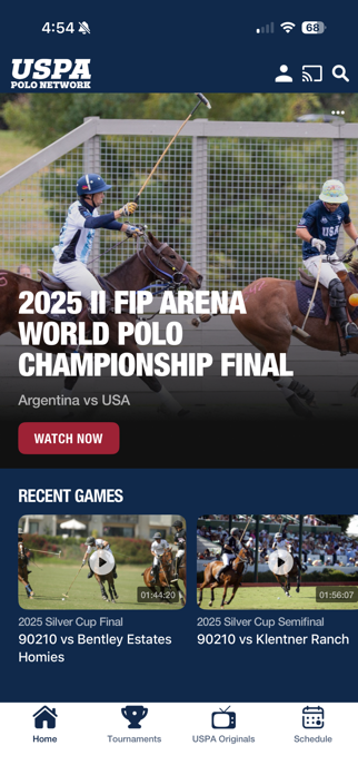 USPA Polo Network Screenshot 1 of 4