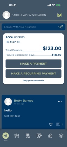 myStreet Community Management iPhone screenshot