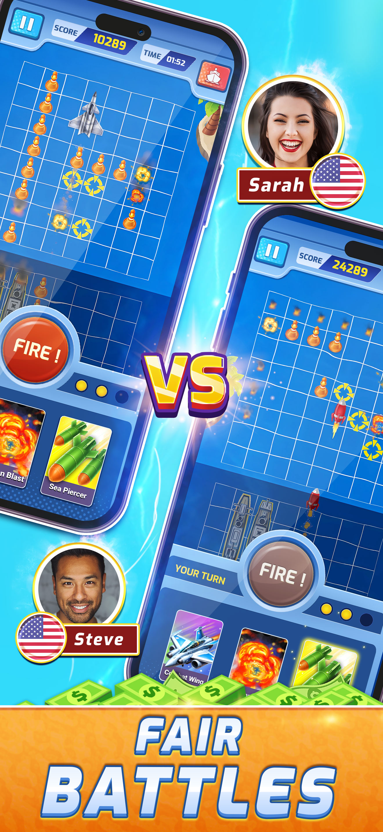 Fleet Battle: Skill Cash Game