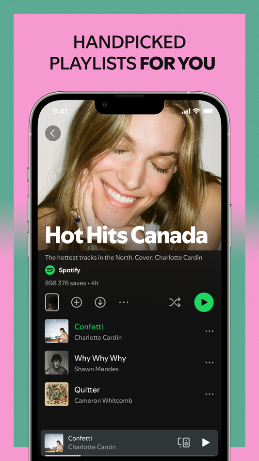 #4. Spotify: Music and Podcasts (iOS) Podle: Spotify
