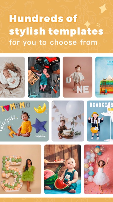 Precious Baby Photo Editor App Screenshot
