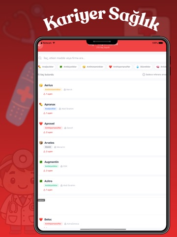 Kariyer Sağlık iPad screenshot