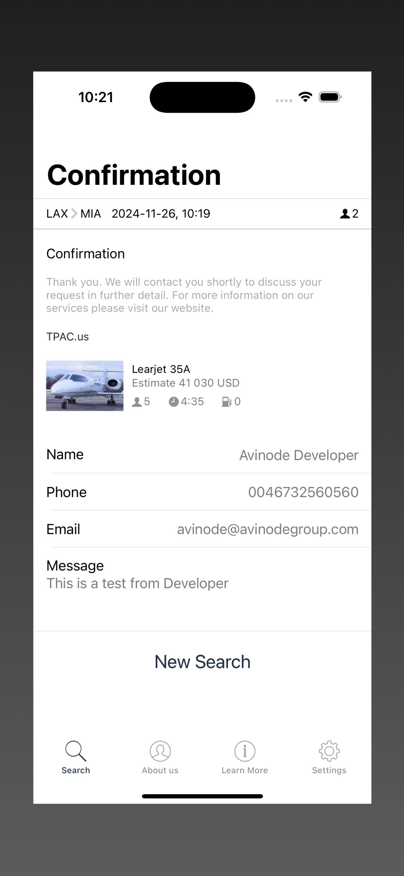 Fly TPAC screenshot 4