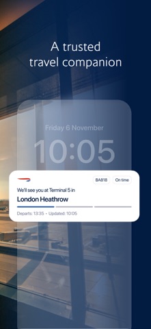 British Airways screenshot