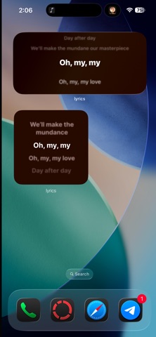 Dynamic Lyrics iPhone screenshot 6