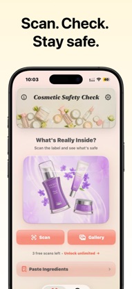 Cosmetic Safety Check screenshot 1