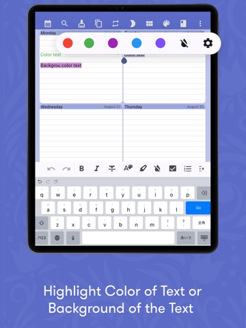 Weekly Planner - Notebook