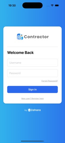 Zahara Contractor screenshot