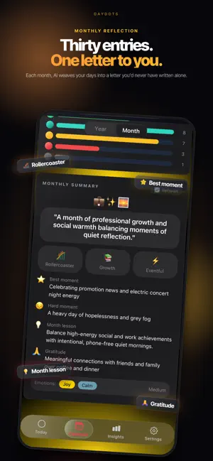DayDots - AI Mood Journal screenshot 4