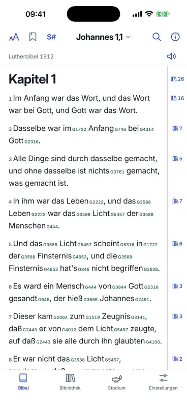 Sozzini Bibel screenshot 1 of 10