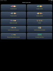 resistor color codes calc iPad Captures Décran 1