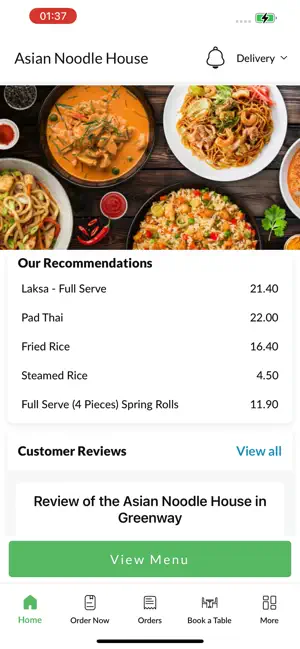 Asian Noodle House screenshot 2