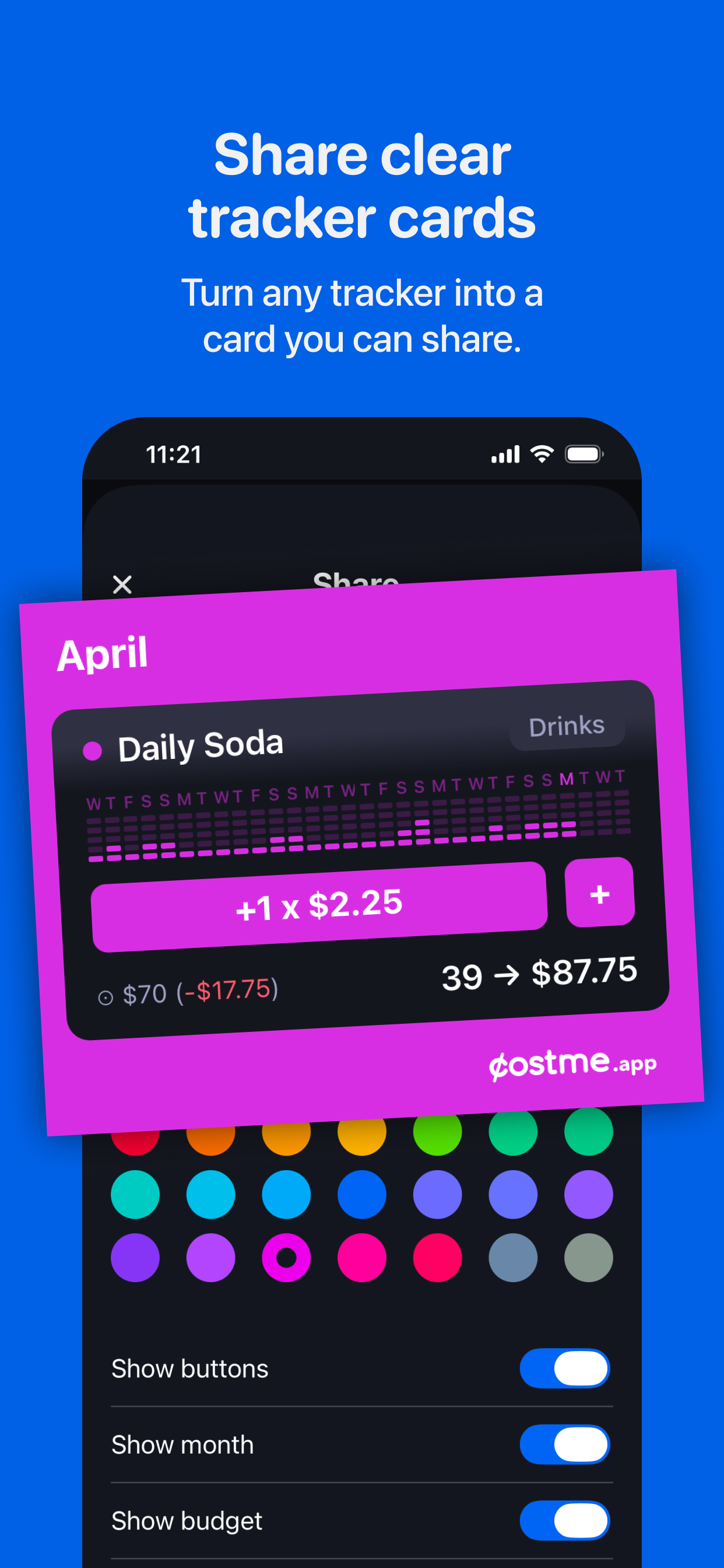 CostMe - Expense Tracker