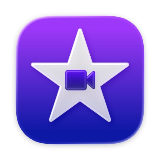 iMovie 앱 아이콘, 美国 App Store 검색 결과
