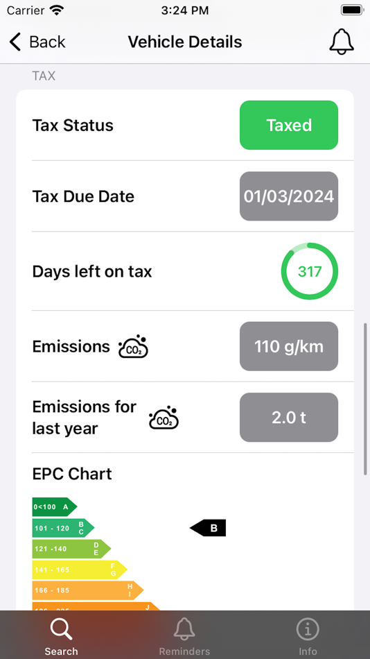 #5. Car Check MOT History Search (iOS) 게시자: John Benson