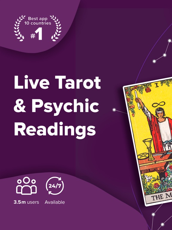 Zodiac Psychics: Tarot Readingのおすすめ画像1