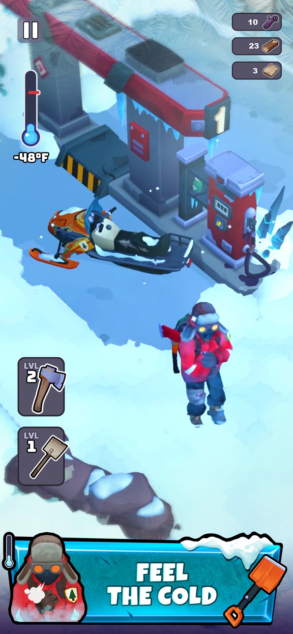 Frost World iOS Mod IPA screenshot 1 - iOS game interface