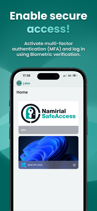 Namirial SafeAccess Screenshot 3 of 6