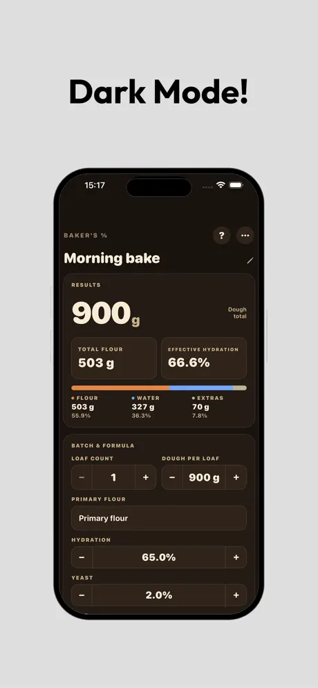 Baker’s Percentage screenshot 2