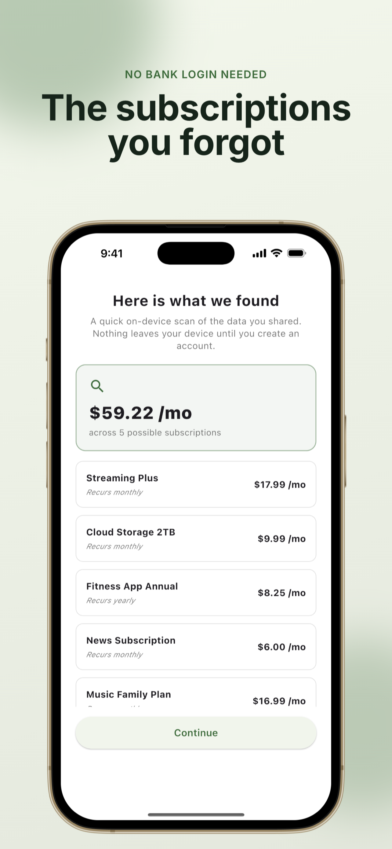 Pothos: Budget Expense Tracker