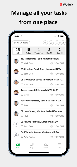 Wodely Dispatcher Screenshot 2 of 9