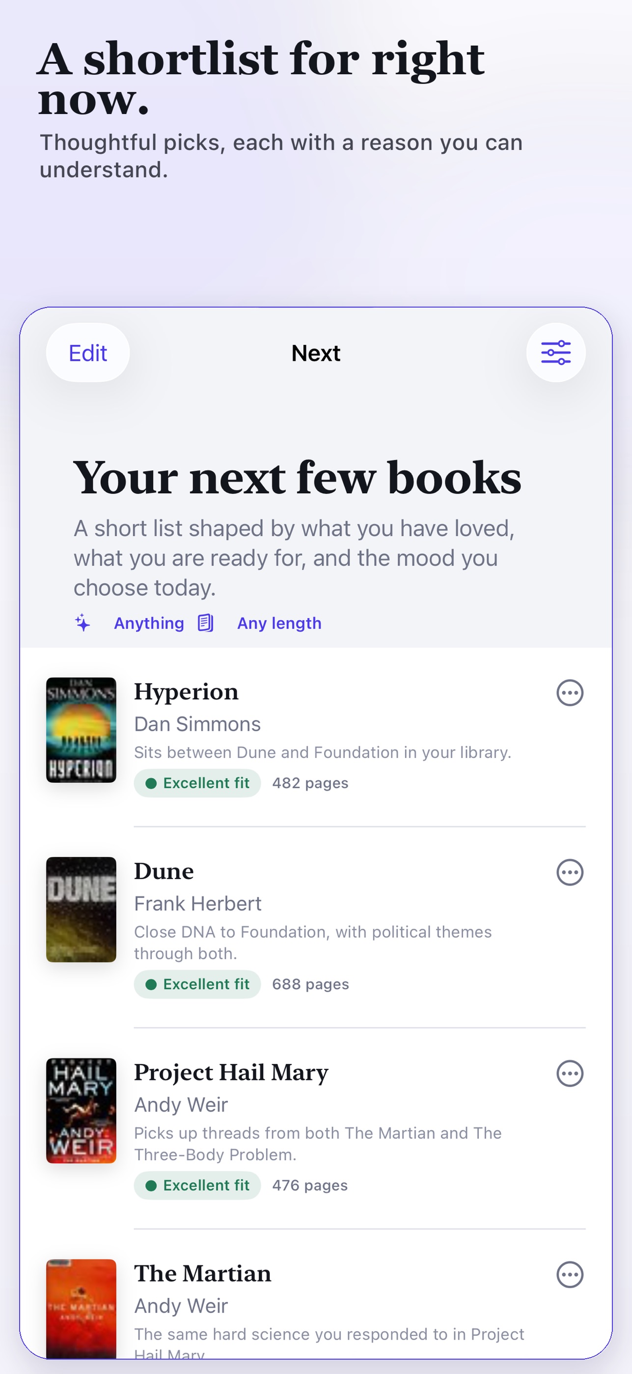 Screenshot 5 of Book DNA: Book Recommendations