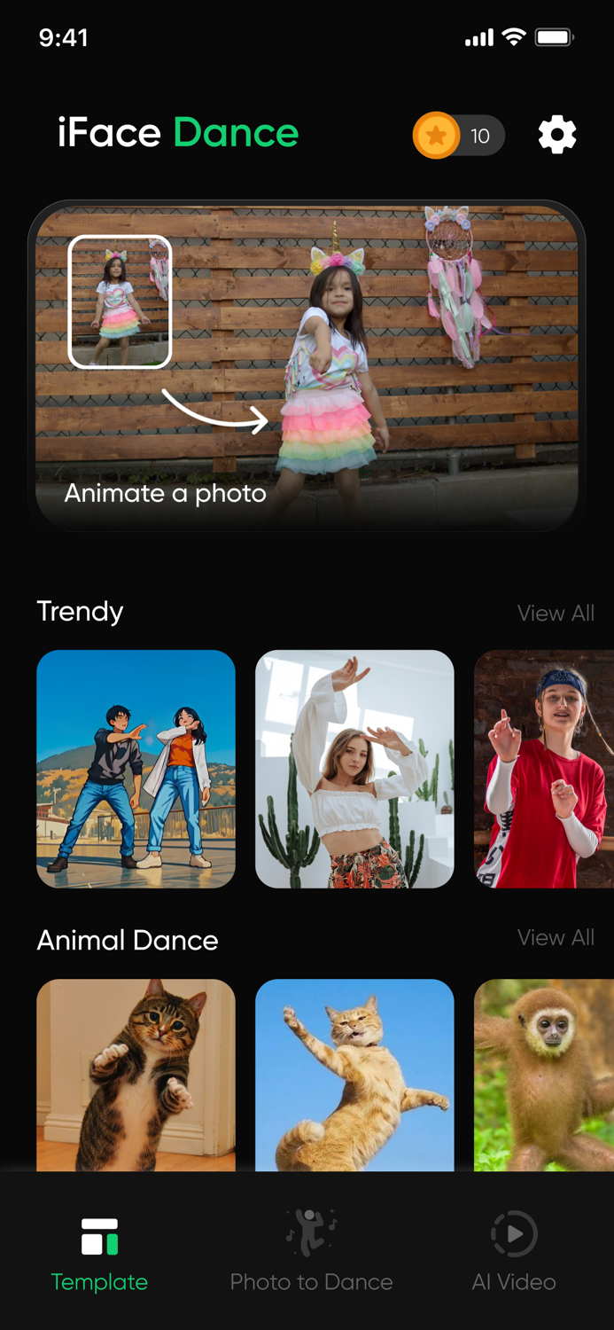 iFaceDance  AI Image Animator