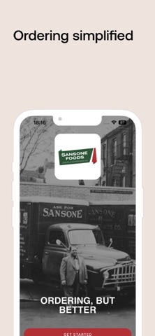 Sansone Food Products iPhone screenshot