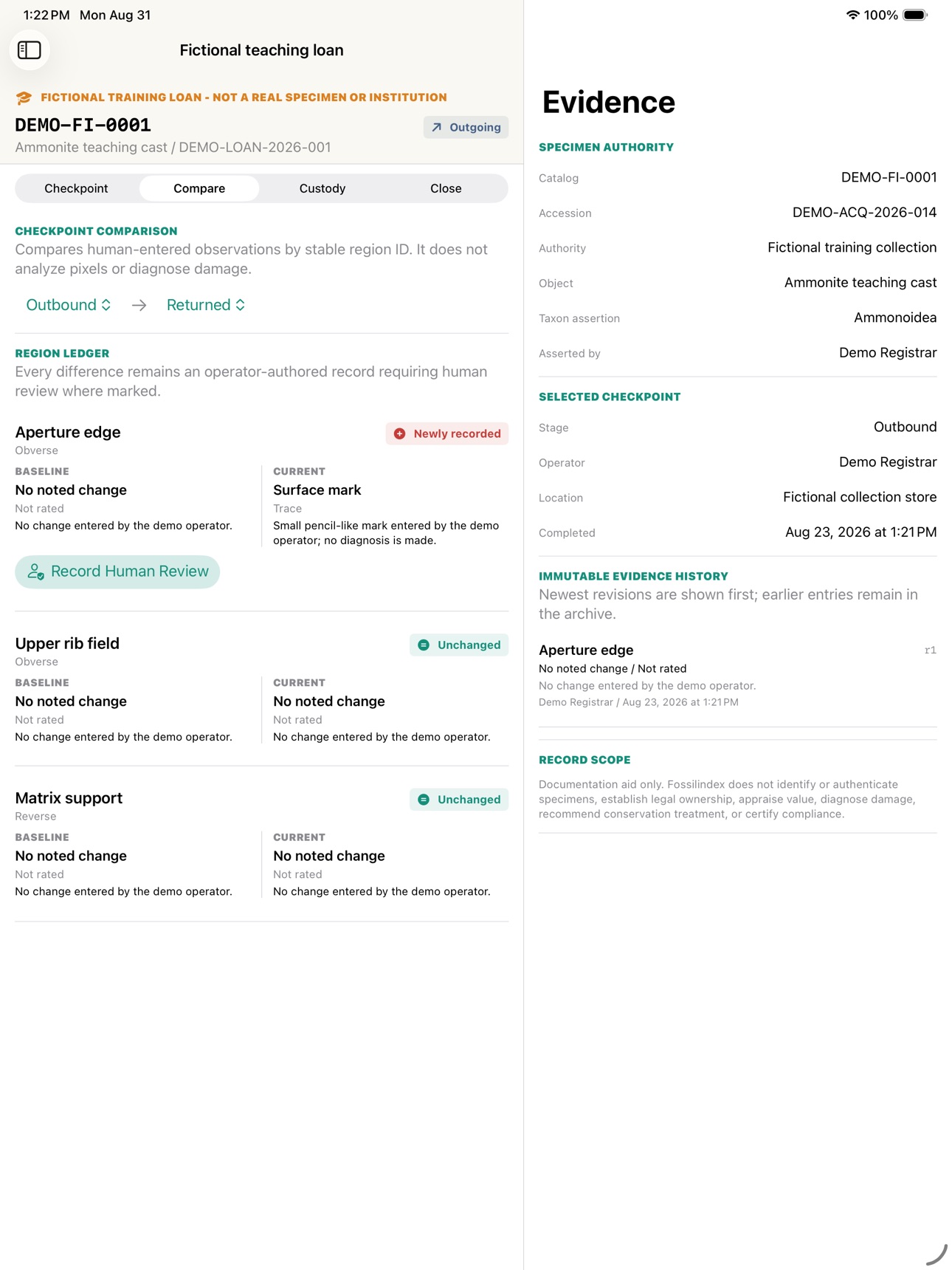 Screenshot 6 of Fossilindex: Collection Log