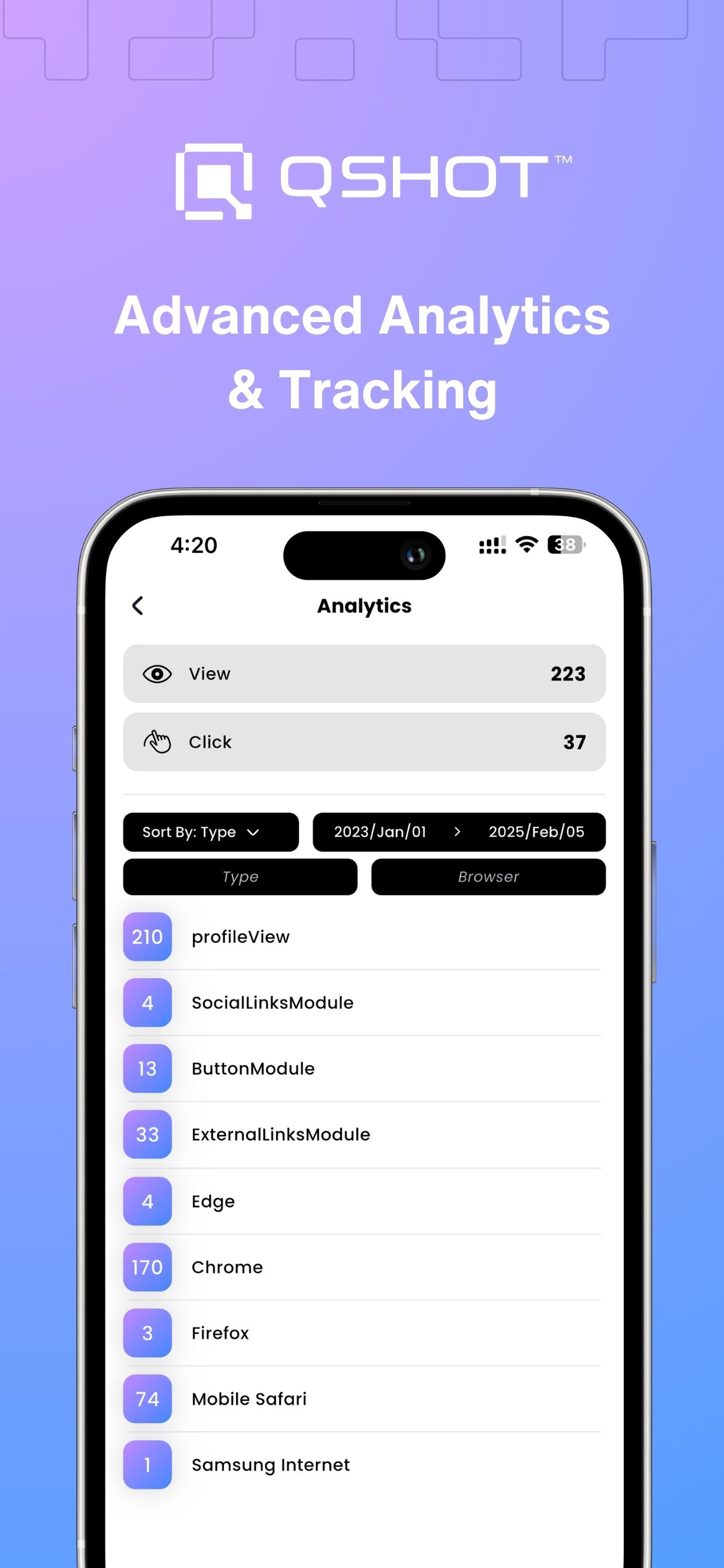 Qshot - Website Builder screenshot 5