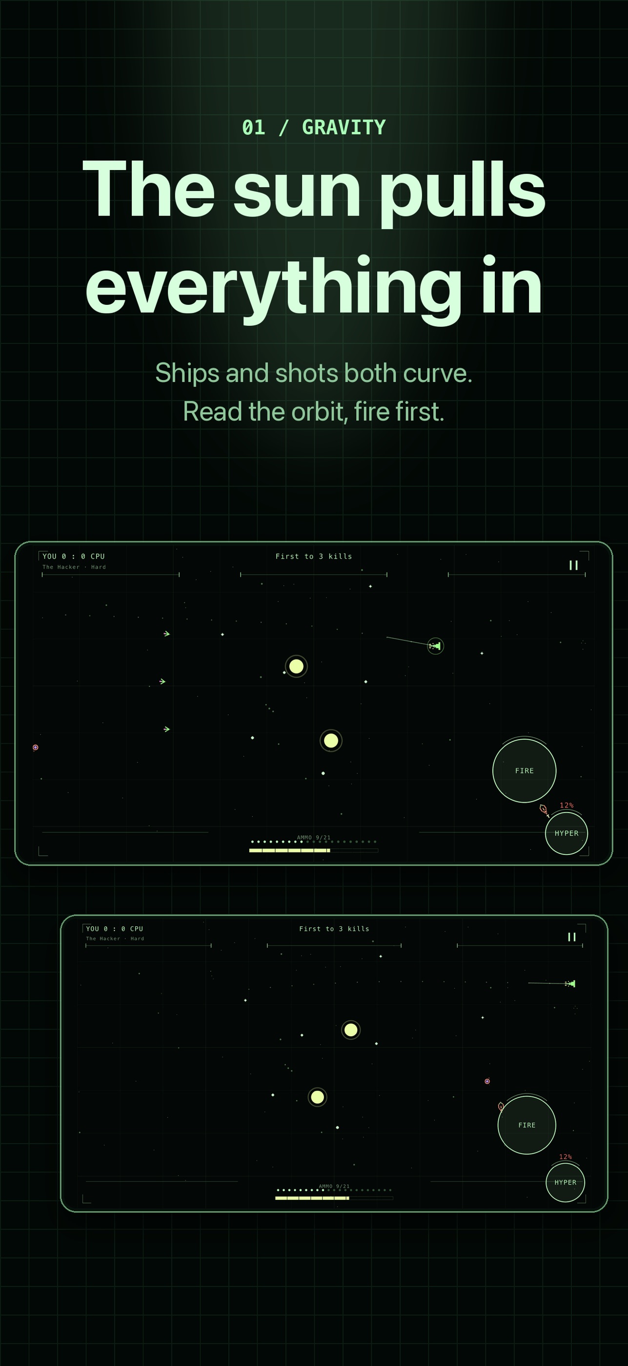 Screenshot 1 of Orbit Dogfight - Space Shooter