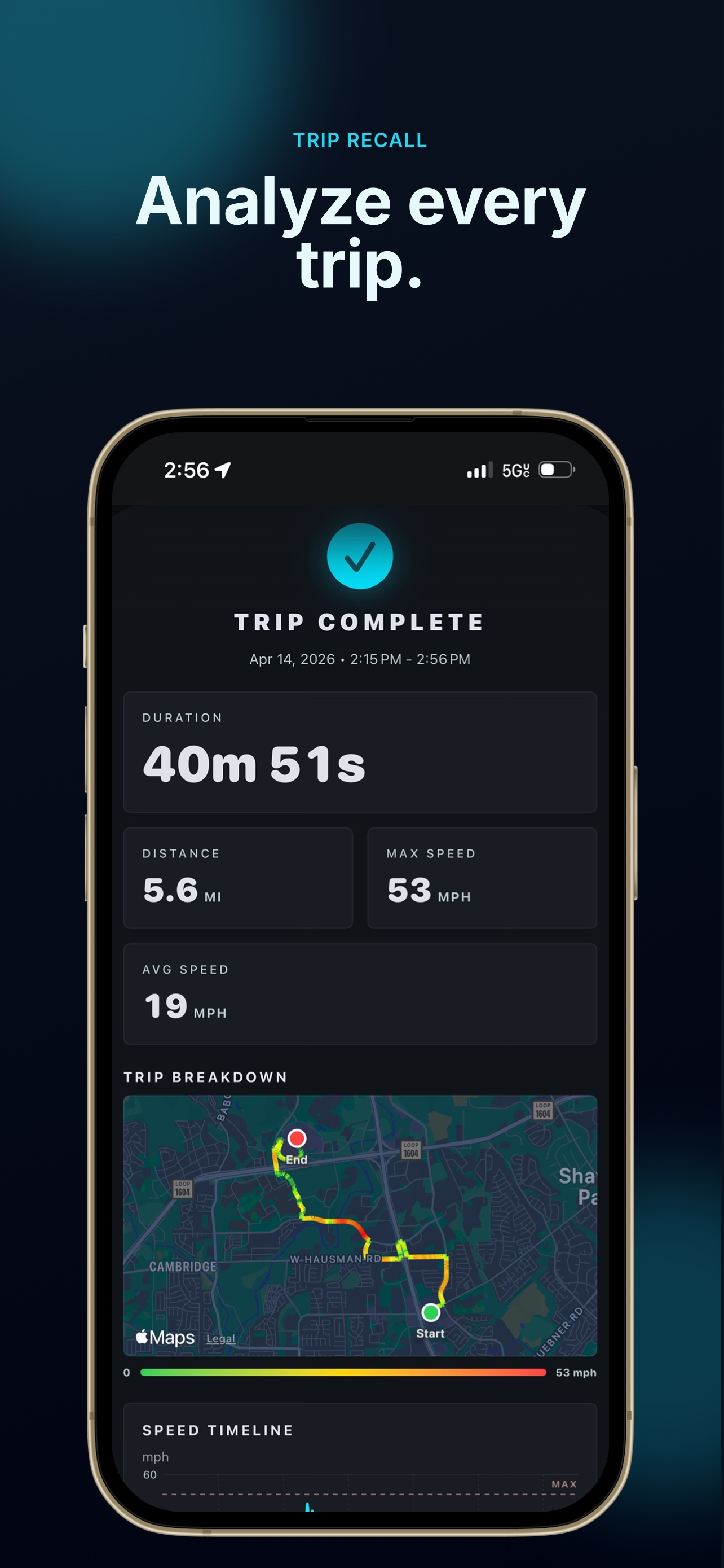 Driven: Speed Tracker screenshot 2