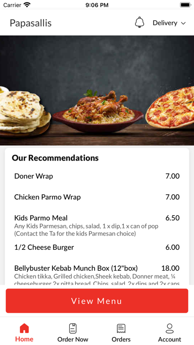 Papasallis Stockton-On-Tees Screenshot
