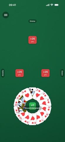 Pro Hearts iPhone screenshot