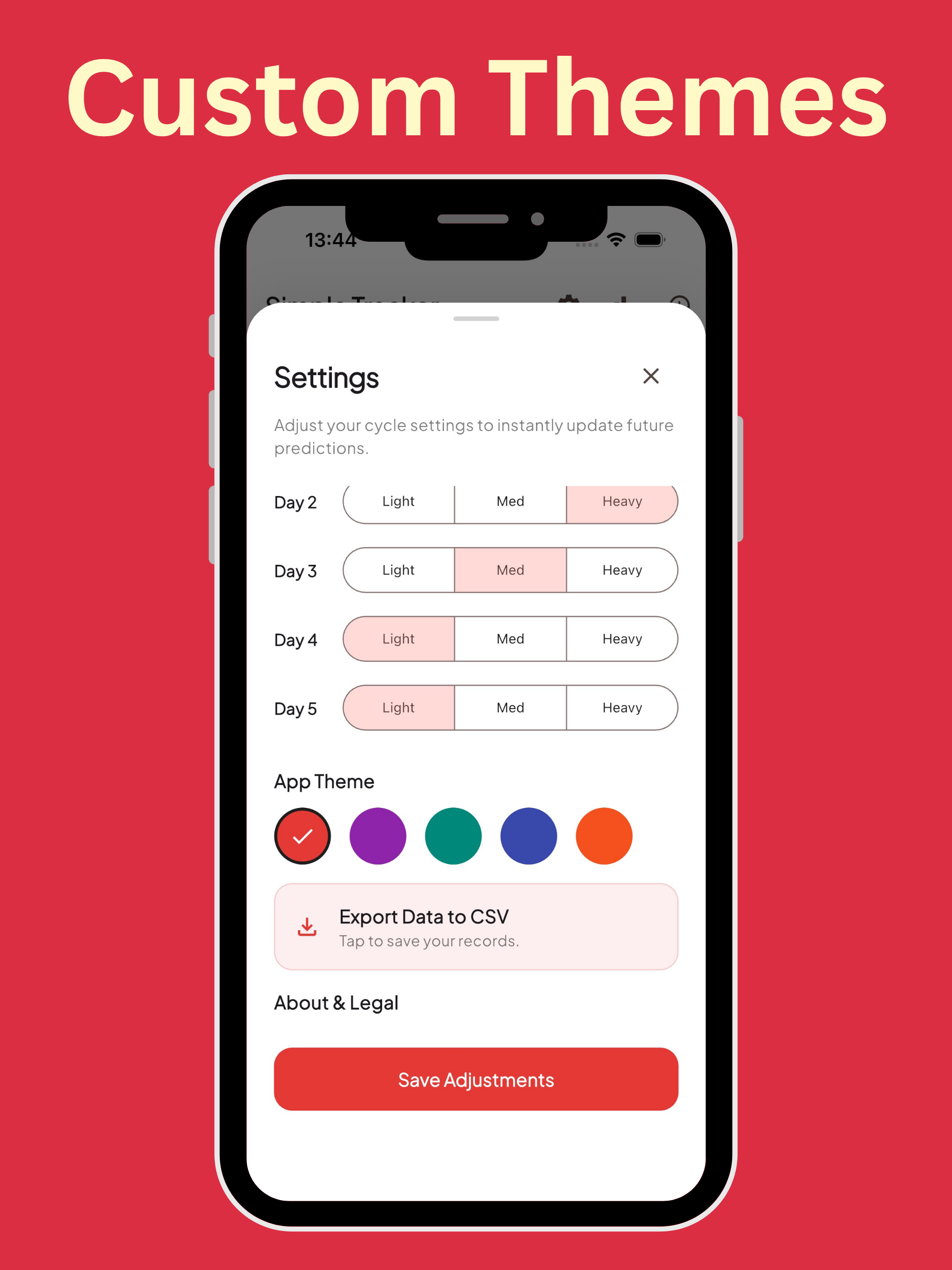 Cycle Calendar: Period Tracker