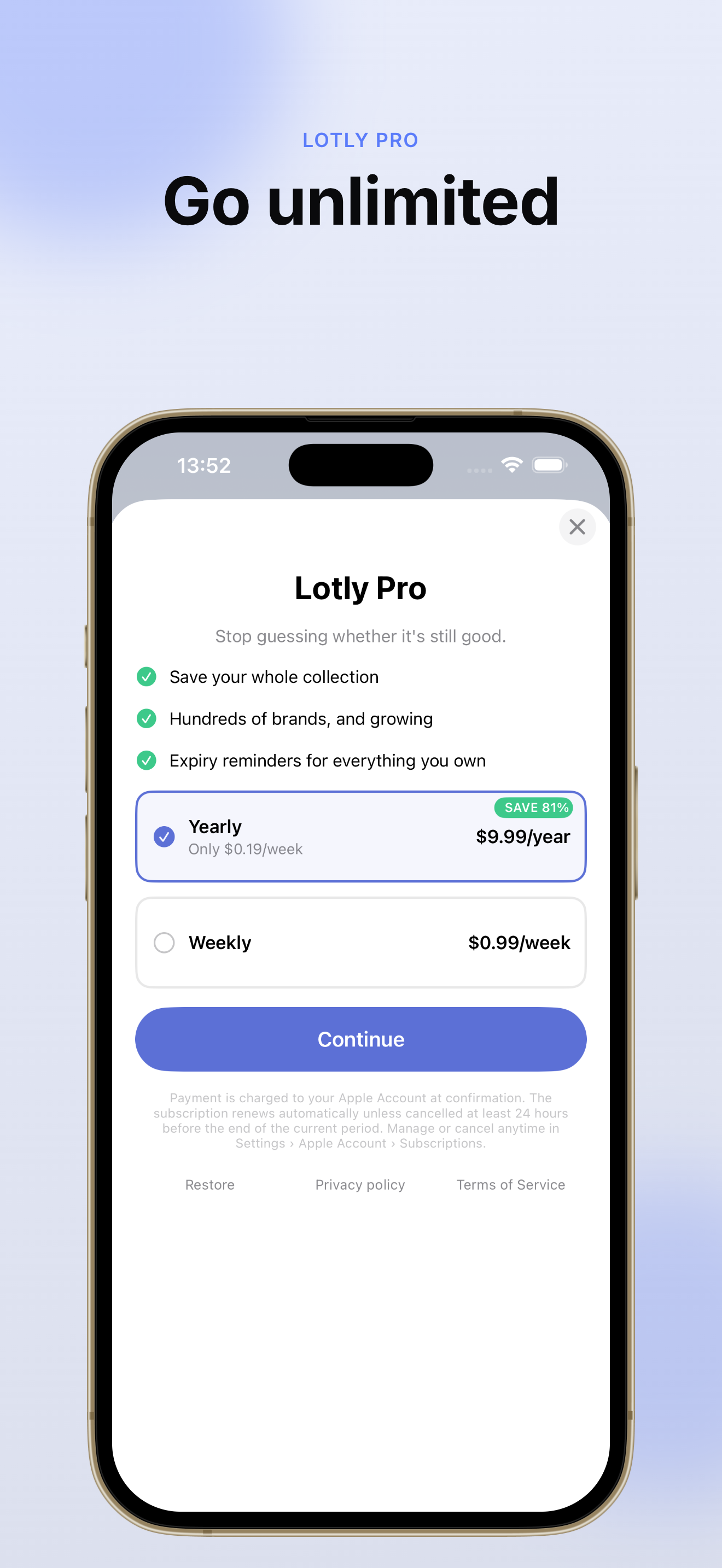 Lotly: Cosmetic Lot Checker screenshot 4