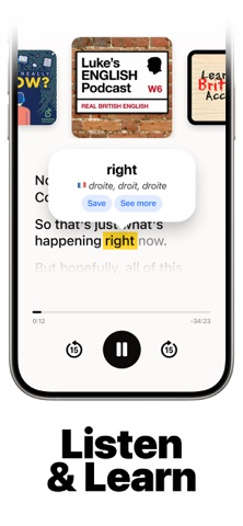 Hinto Learn English in Context screenshot