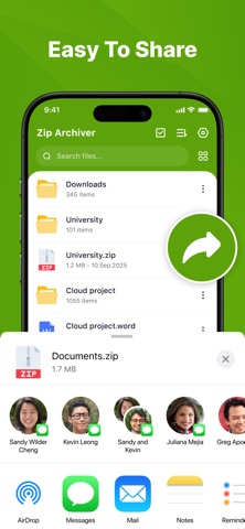 Zip, Unzip & RAR Extractor Screenshot 6 of 6