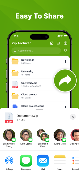Zip, Unzip & RAR Extractor Screenshot 6 of 6