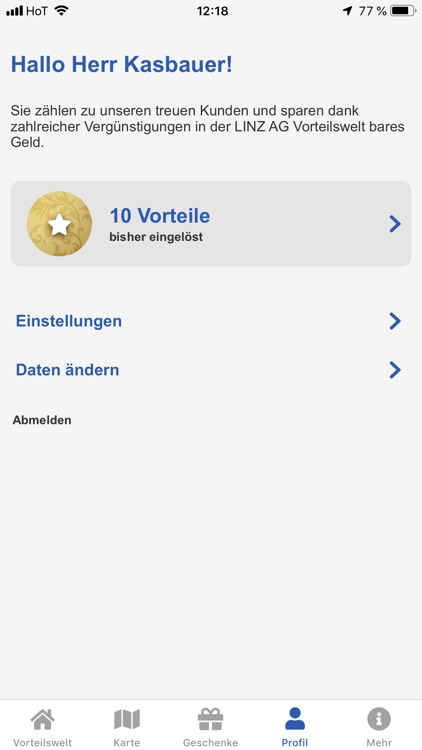 LINZ AG Vorteilswelt screenshot-6